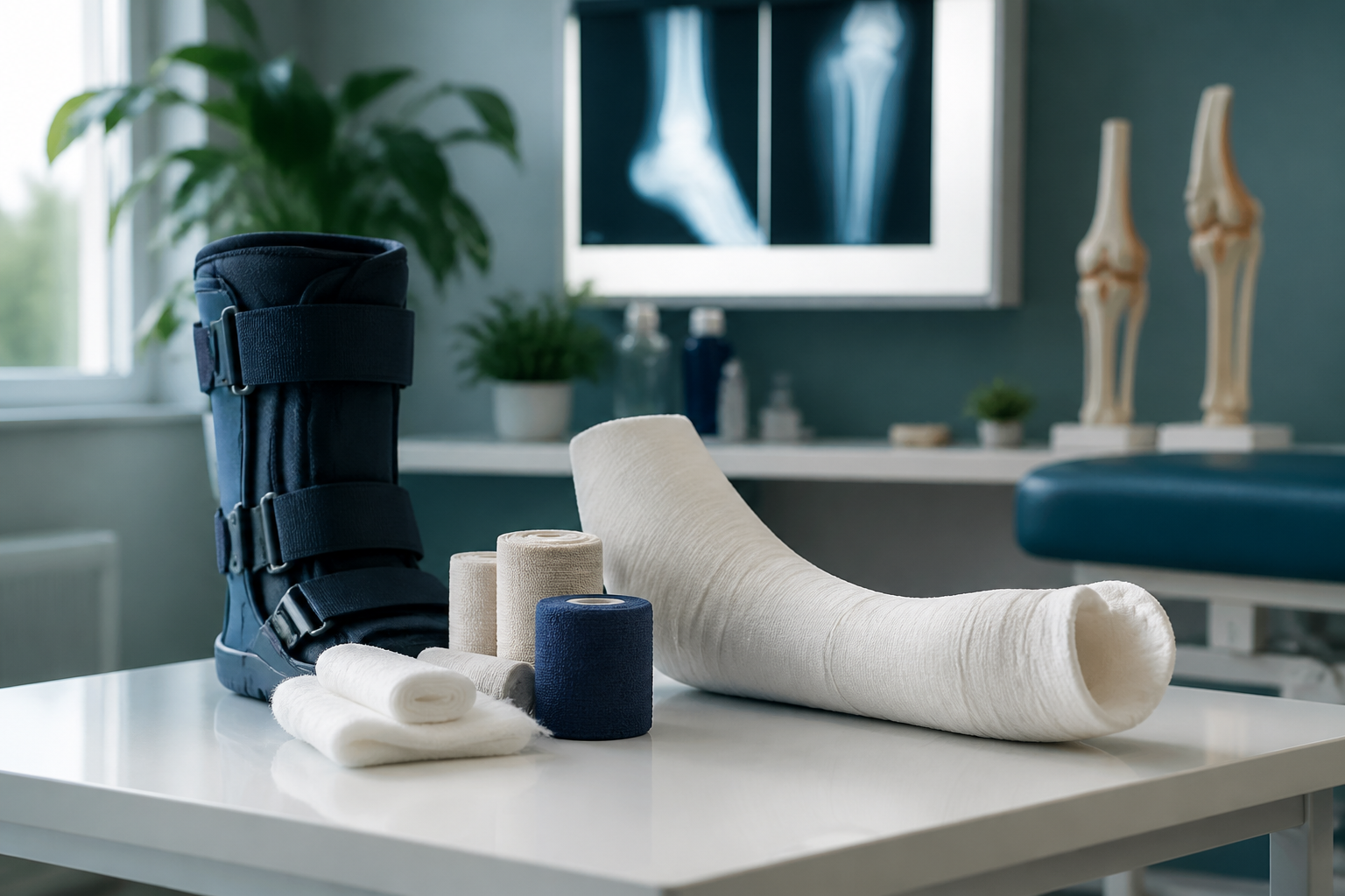 Fracture care and splint support